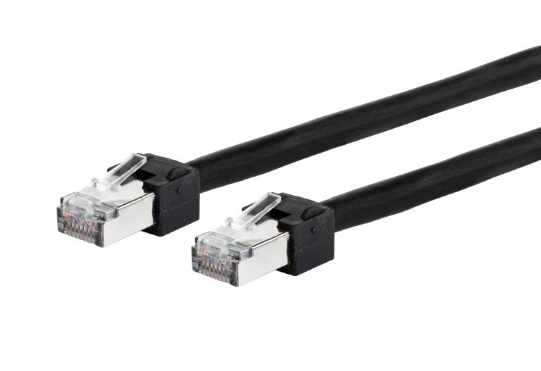 Metz Connect 13084F0500- And Network Cable Black 0,5M CAT.5E S/UTP (STP)