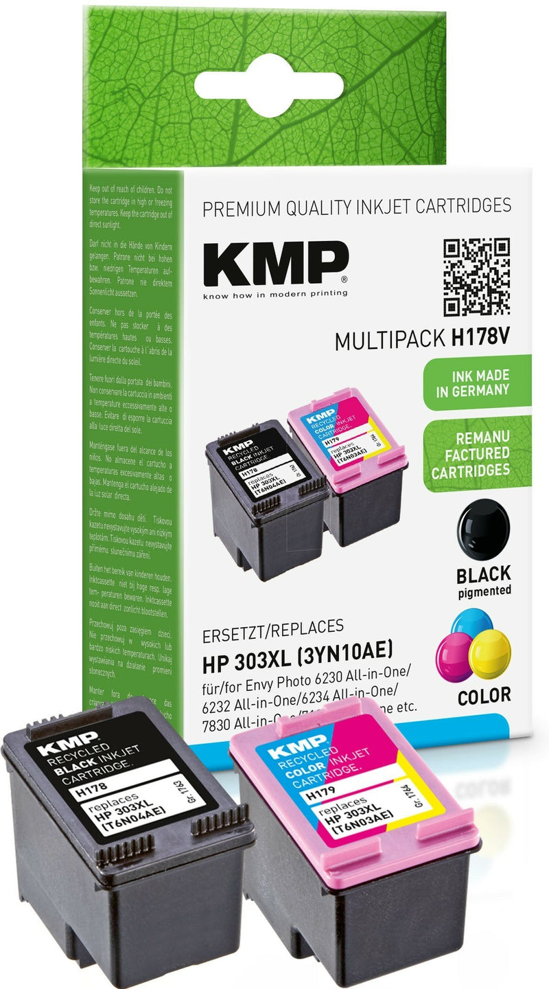 Kmp H178V Promo Pack Bk/Colour Comp. With HP 3YN10AE