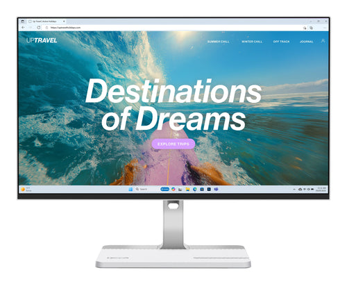 Lenovo Monitor L24D 4C 23.8 Full HD 144 HZ 1 Ms IPS Freesync Docking USB C Adjustable Height Speakers Integrad — image 1