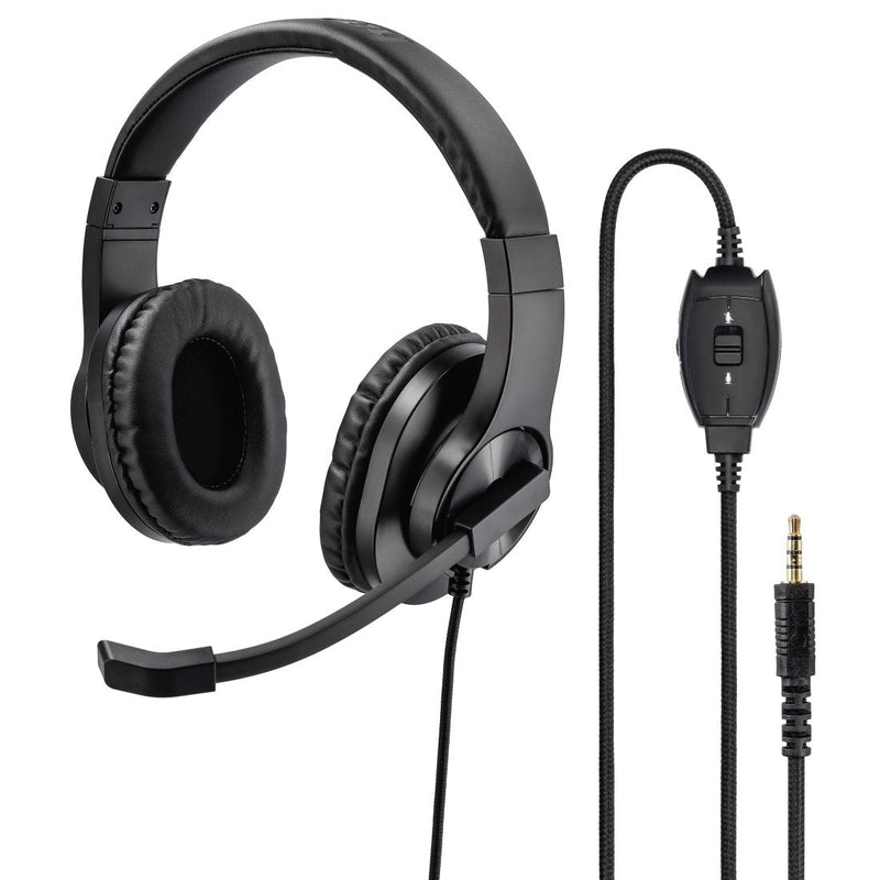 Hama Headphones HS-P350 Alámbrico Set Black