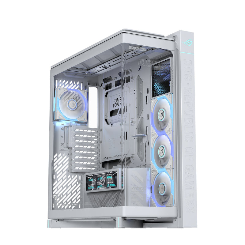 ASUS PC Case Rog Cronox GR801 Curve Tg ARGB White Midi Tower White