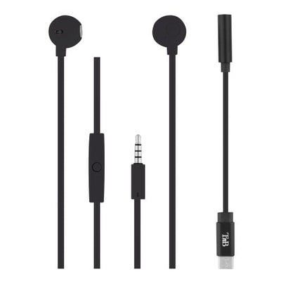 Headphones Tnb Sweet & Adaptateur Type C Semiaurales - Black — image 1