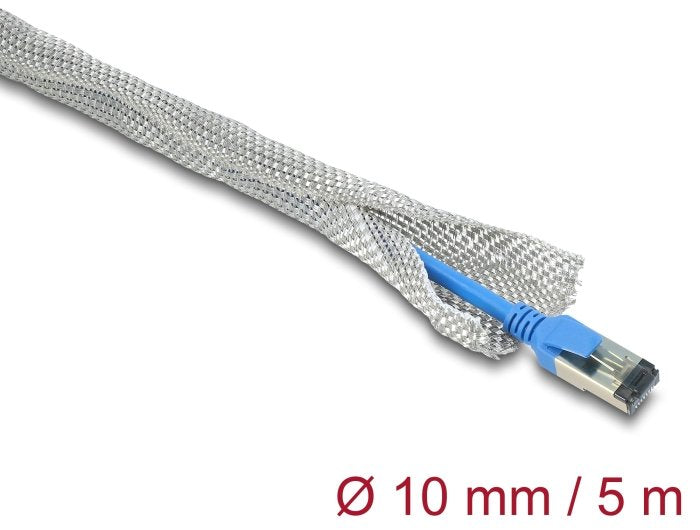Delock Case Trenzada Zur Emv Blindaje Selbstschliessend 5M X 10MM