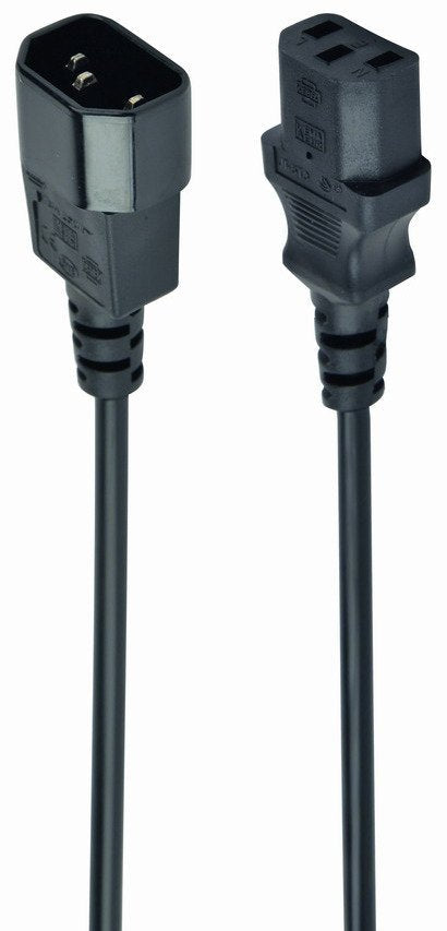 Gembird Cable Power C14 M/H 5M Black PC-189-VDE-5M