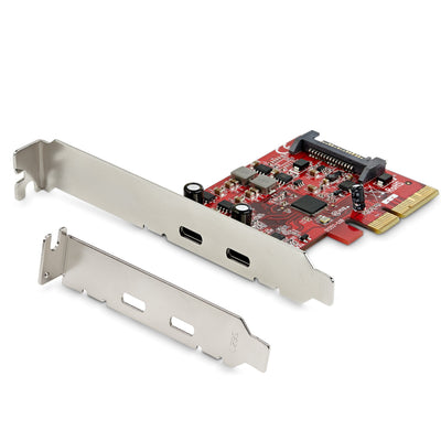 Startech.com Card Adaptadora Pci Express 2 Ports USB-C 3.1 Gen 2 10Gbps — image 1