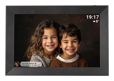 Denver PFF-1012 Frame Fotográfico Digital Black 25,6CM (10.1) Screen Touchscreen Wi-Fi — image 1