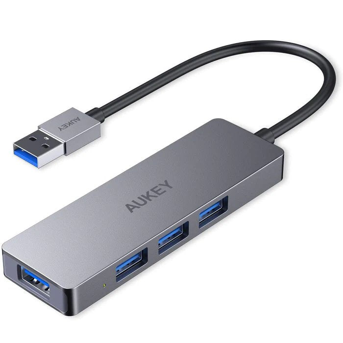 Aukey CB-H36 Aluminium Hub USB-A Ultra Slim 4IN1 4x USB 3.0 5Gbps