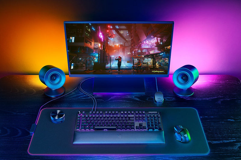 Razer Nommo V2 Pro, Speakers Black Usb, Bluetooth)