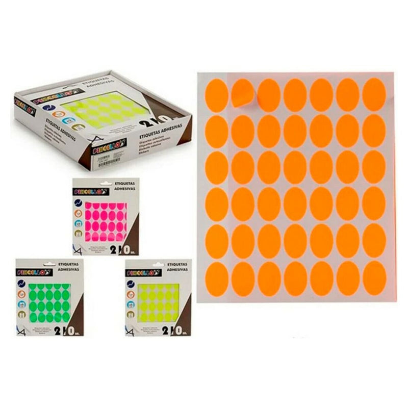 Adhesive labels Pincello OVAL S4 (Refurbished A)