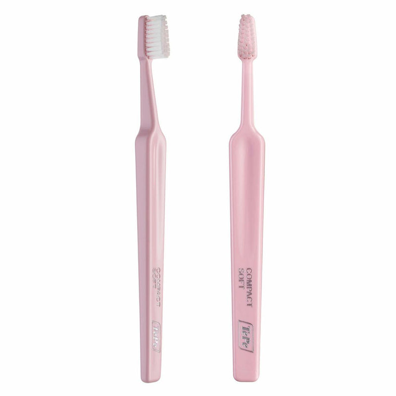 Toothbrush Tepe Compact Soft Light Pink