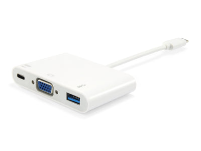 Cable Adapter USB-C Male a VGA Female / USB Type a 3.0 / USB-C Female REF.133462 — image 1