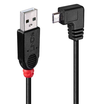 Lindy USB 2.0 Cable Typ a/Micro-b 90° Gewinkelt M/M 2M — image 1