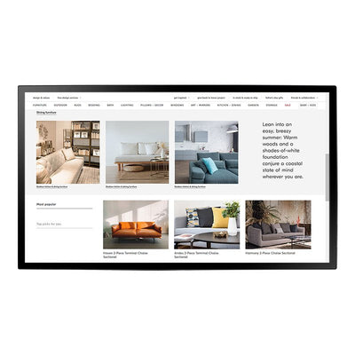 Neovo Ag TX-4302 Screen Plana Señalización Digital 109,2CM (43) LCD 400 Cd / M² Full HD Black Screen Touchscre — image 1
