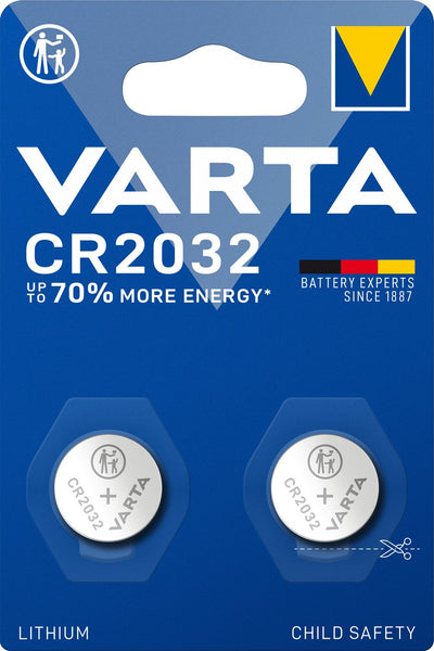 Varta Battery Button Litio 3V Electronics CR2032, 10 Blister With 2 Units Cada Uno — image 1