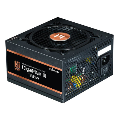 Zalman Power Supply Gigamaxiii 750W 80 + Bronze ATX Black — image 1