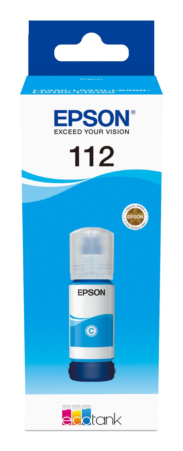 Epson Ecotank 112 Genuine Cyan