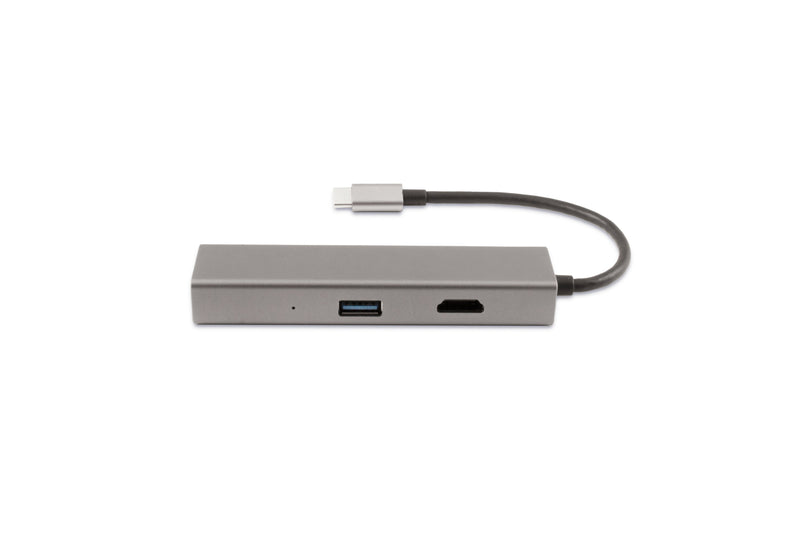 Coolbox Mini Docking Station 3 USB-C RJ45