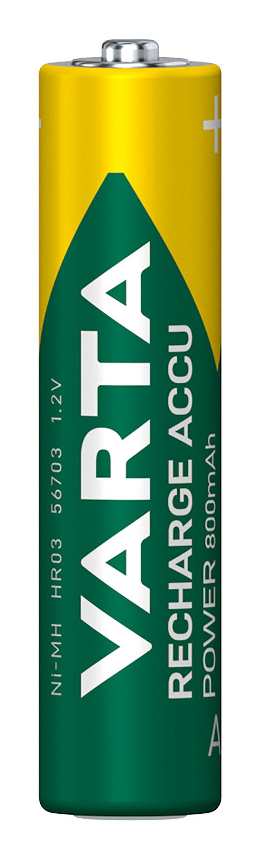 Varta 1X2 Batteries Recergables Aaa READY2USE Nimh 800MAH Micro