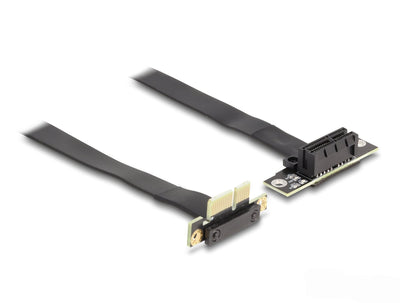 Delock 88043 Card Elevadora Pci Express X1 Male With Ángulo 90° a Slot X1 With Ángulo 90° With Cable 60CM — image 1
