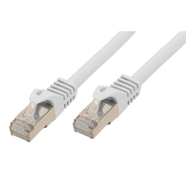 S-conn CAT.6A, 15M Network Cable S/FTP (s-STP) White