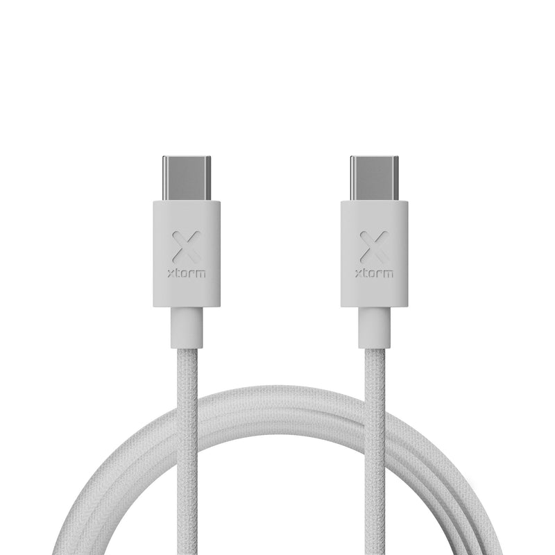Xtorm Cable GO2 USB-C a USB-C Pd 100W 1M White