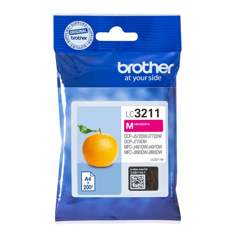 Brother Genuine Ink LC-3211M Magenta LC3211M