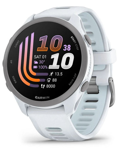 Garmin Smartwatch Forerunner 170 Music 3,05CM (1.2) Amoled 42MM Digital 390 X 390 Pixels Screen Touchscreen Wh — image 1