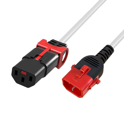 Act AK5509 Cable Transmisión White 2M C13 Acoplador C14 Acoplador — image 1