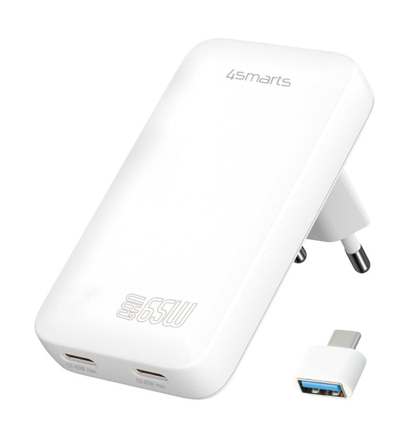 4SMARTS 542065 Charger Dispositivo Mobile Phone Universal White Power Alterna Indoor