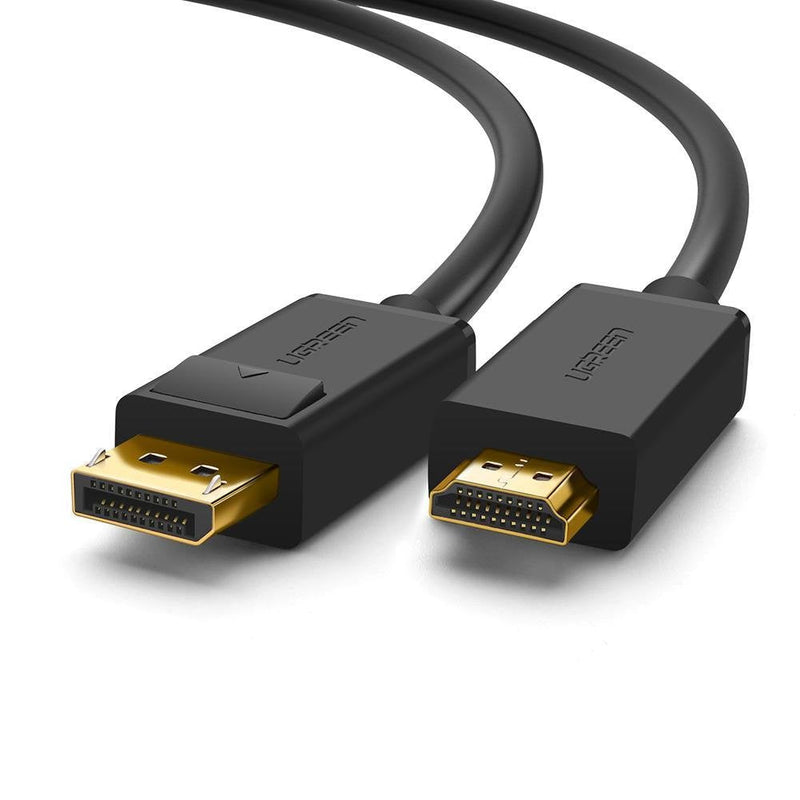 UGREEN 10203 Adapter Cable Vídeo 3M DisplayPort HDMI Black