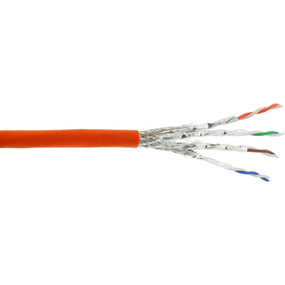 Inline 71100I Network Cable Orange 100M CAT.7A AWG23 1200MHZ B2CA Halogen Free Orange — image 1