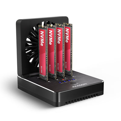 ADSA-M2C44 Stacja Dokujaca USB4 Dla 4X M.2 NVMe SSD Z Funkcja Klonowania Dysków Bez Komputera — image 1