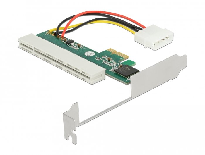 Card Elevadora Pci Express X1 a 1 X Pci 32 Bit 5V Slot