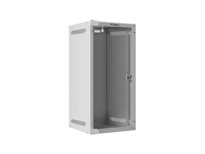 Lanberg Cabinet Rack 10 Assembly Wall 12U / 280X310 Autoarmas (paquete Flat With Door Glass Grey — image 1