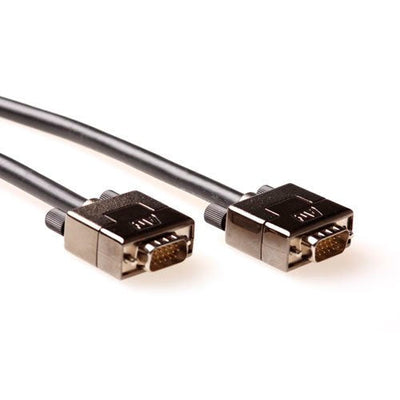 1.8 Metre High Performance VGA Cable Male-male With Metal Hoods — image 1