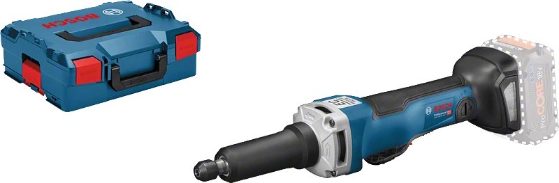 Bosch Angle Grinder Recta a Battery Ggs 18V-23 Plc Professional Body Only 18VOLT Blue / Black L-boxx, Without