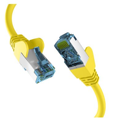 Efb RJ45 Network Cable With CAT.7 Rohcable Yellow 7,5M — image 1