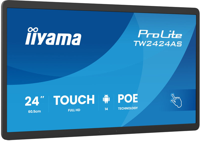 Iiyama 60,5CM 23,8 TW2424AS-B3P 16:9M-TOUCH Usbc Android