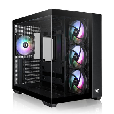 Thermaltake PC Case View 380 Tg ARGB Black Glass Tempered X 2 CA-1Z2-00M1WN-00 — image 1