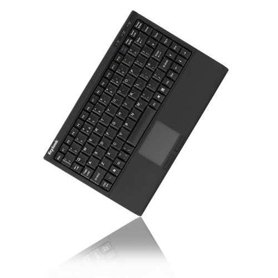 Mini Keyboard Keysonic ACK-540U + Usb, Black Smarttouchpad, German Softskin — image 1