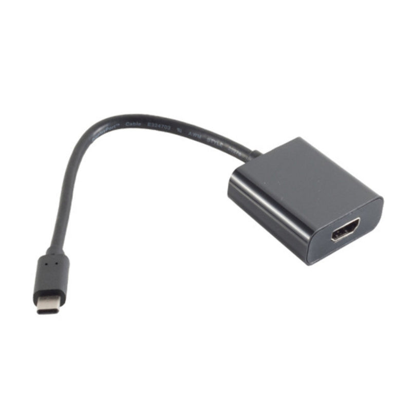 S/Conn Maximum Connectivity 14-05005 Adapter Cable Vídeo USB Type-c HDMI Type a Standard Black