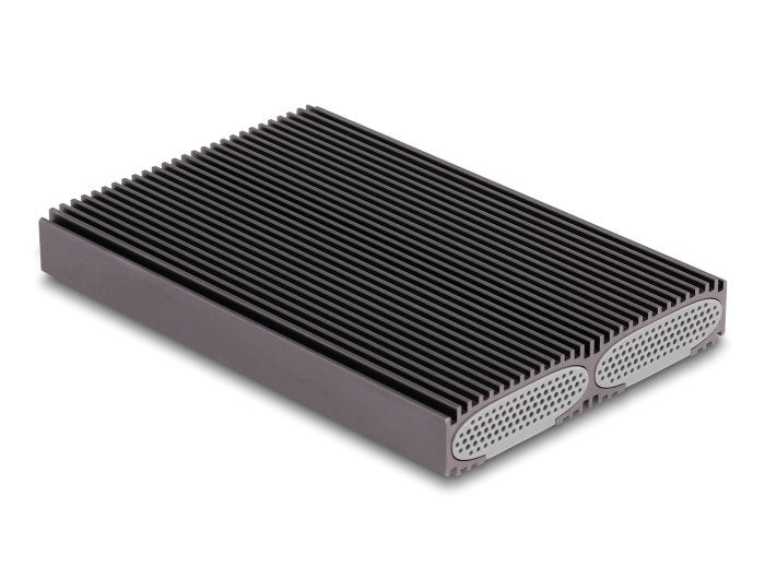 Delock 42028 External Enclosure USB Type-c Dual Combo 2 X SSD M.2 NVMe PCIE Or SATA - Without Tools