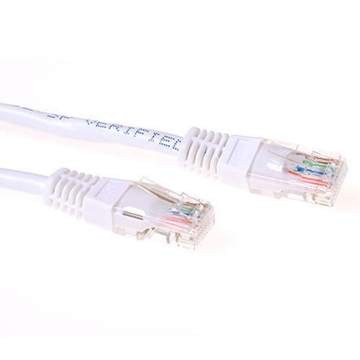 White 15 Meter U UTP CAT.6 Patch Cable With RJ45 Connectors — image 1