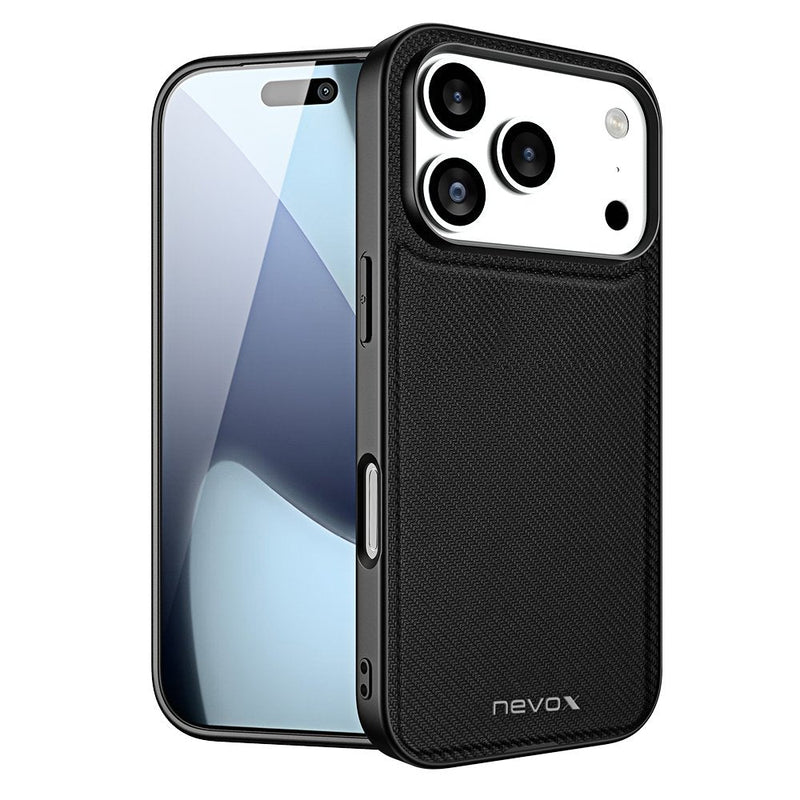 Nevox Styleshell Nylo - Iphone 17 Pro, Black