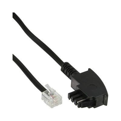 Inline Cable Telefónico Tae-f - Tae-f a 6P4C RJ11 3M — image 1