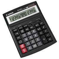 Canon WS-1610T Calculator Desktop 16 Dígitos Panel Solar Battery Black