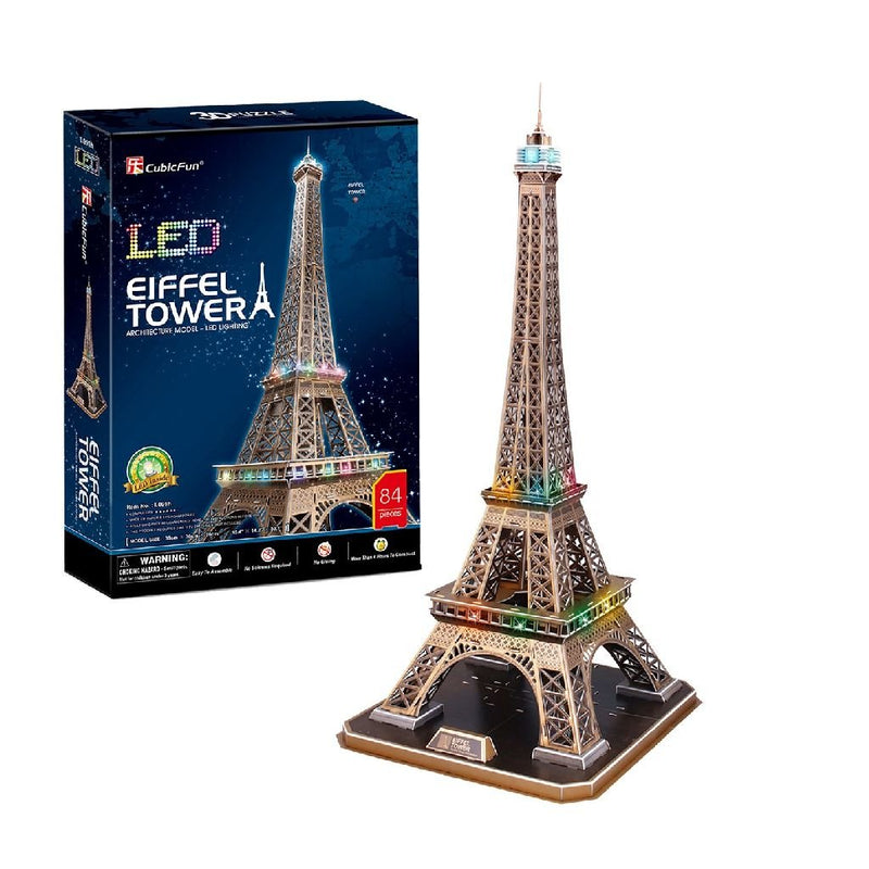 Puzzle 3D Tower Eiffla Light