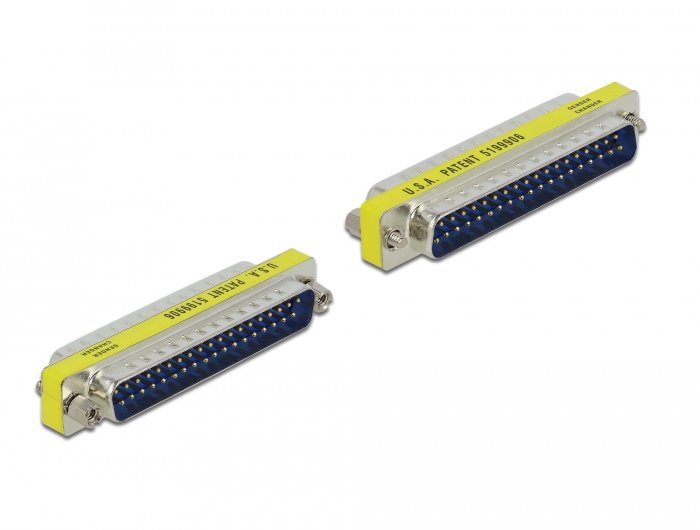 Delock Adapter D-sub 37 Connector Male Gender Changer