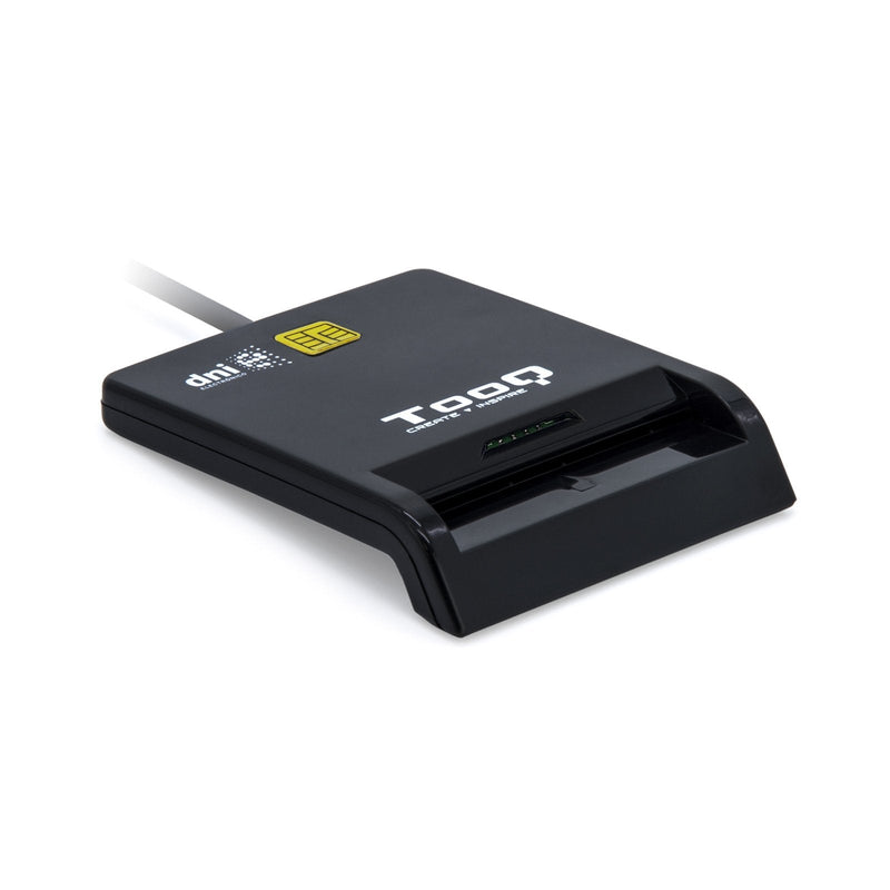 TooQ Card Reader Inteligentes Dnie SIM USB-C - Black