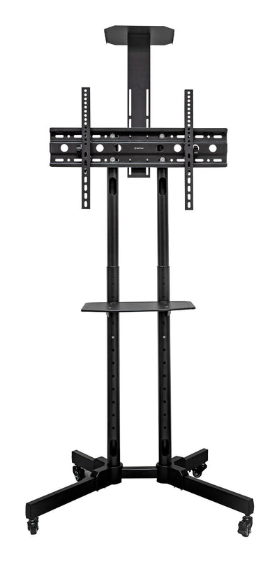 Unykach Stand Floor With Wheels Screens 32-75 - Bloqueo Wheels - Dos Trays - Weight Max. 45KG - VESA — image 1